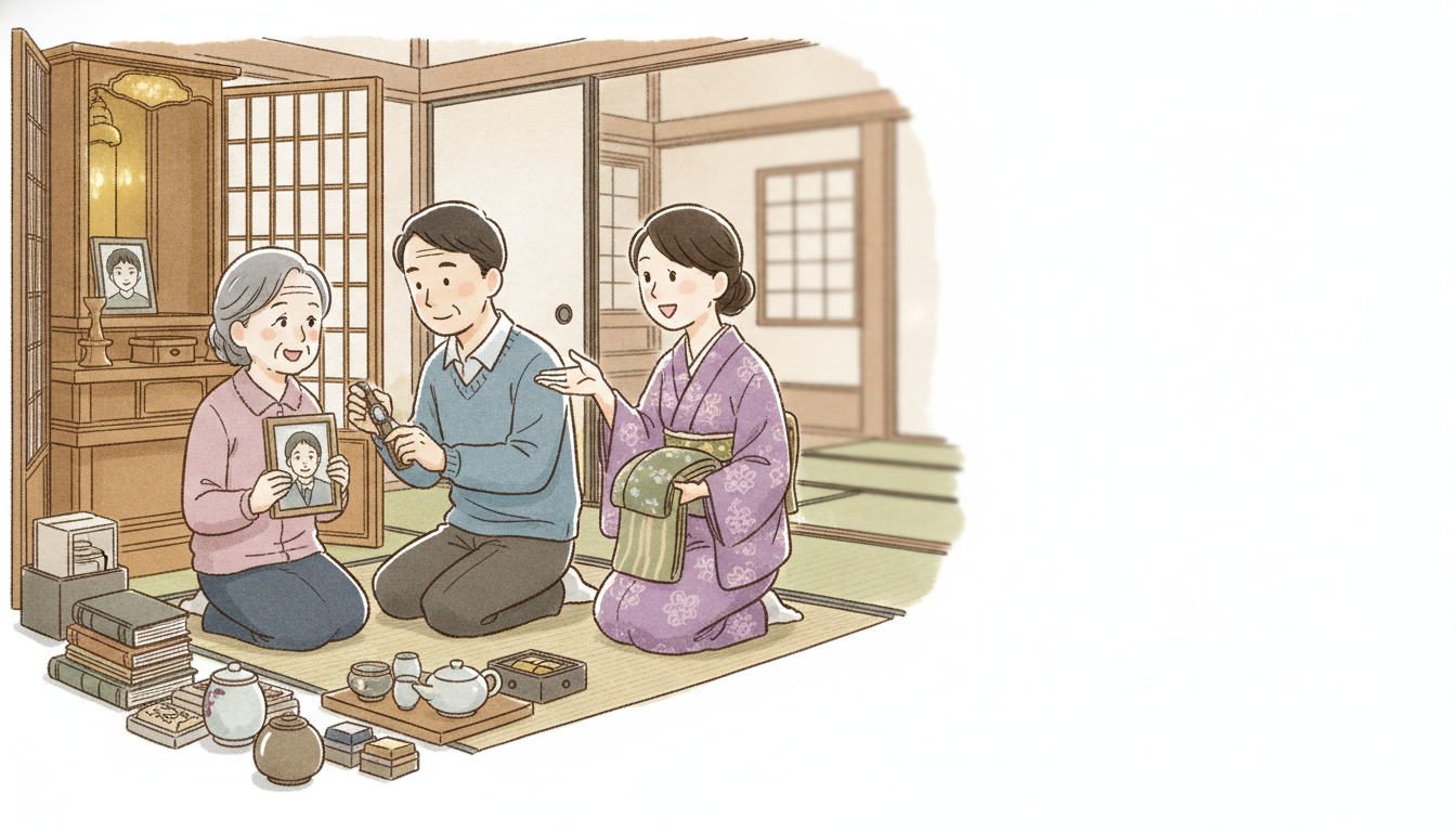 生前整理と遺品整理の違い・相続や親族との進め方